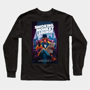 The Smoking Monkey Lounge Long Sleeve T-Shirt